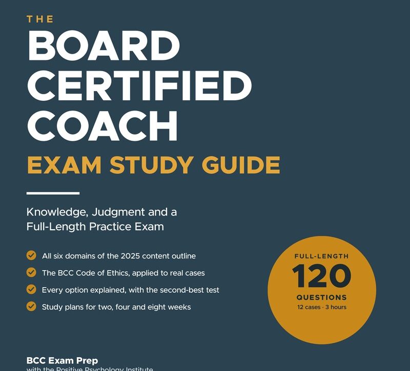 Cover of The Board Certified Coach Exam Study Guide